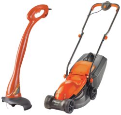 Flymo - Corded - Lawnmower 1000W and Grass Trimmer 230W